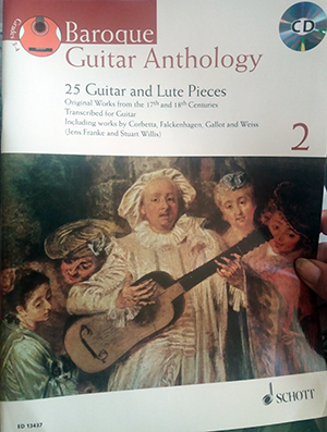 Baroque Guitar Anthology Vol. 2 + CD